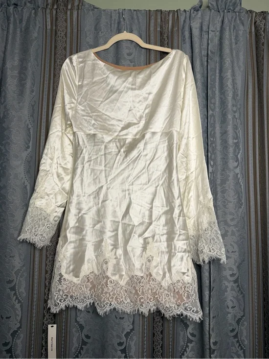 Reformation Blanche Silk Dress IvoryBridal Silk